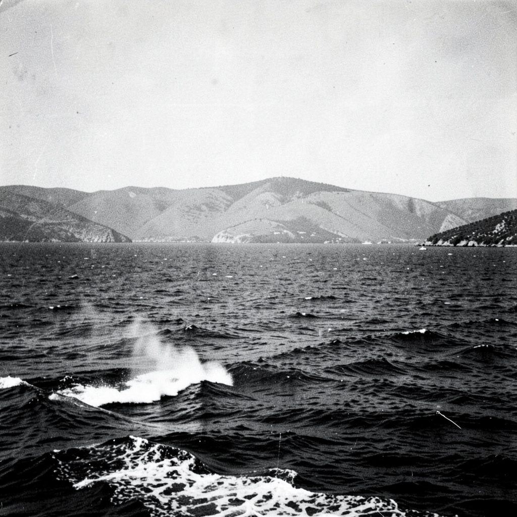 Two-tone duotone photograph of a glowing radar screen in deep navy and amber, conveying a sense of around-the-clock monitoring